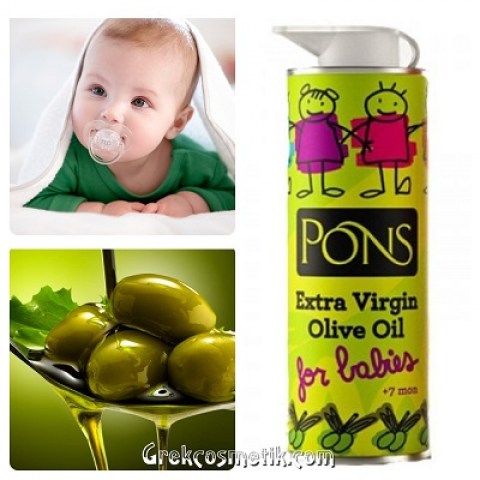 Оливковое масло Экстра Вирджин для младенцев PONS